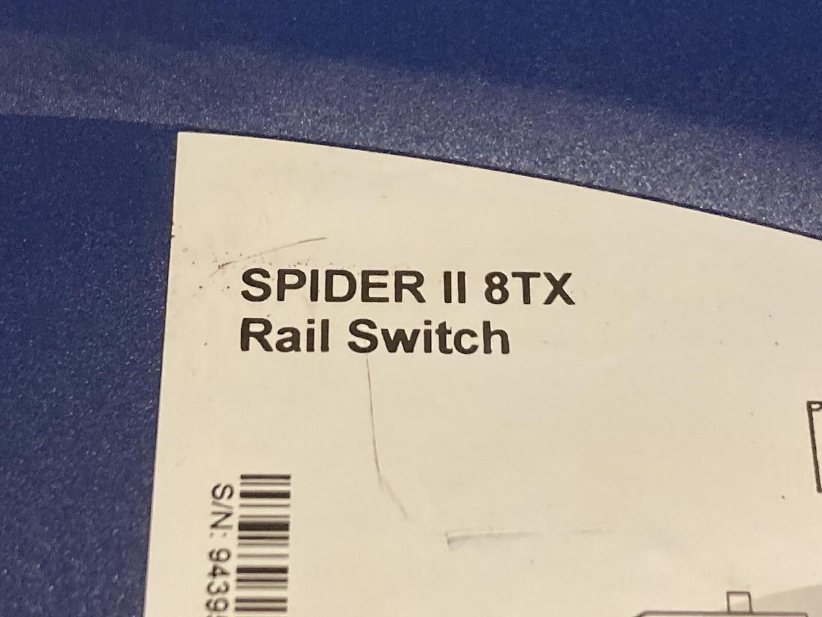 Hirschmann,Spider II 8TX-ECC,Rail Switch