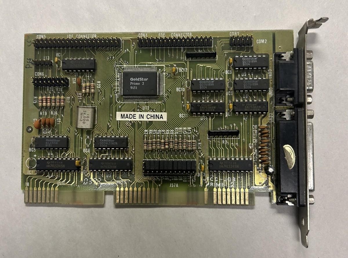 Used GOLD STAR,FCC-JGB,PRIME 2 CIRCUIT BOARD