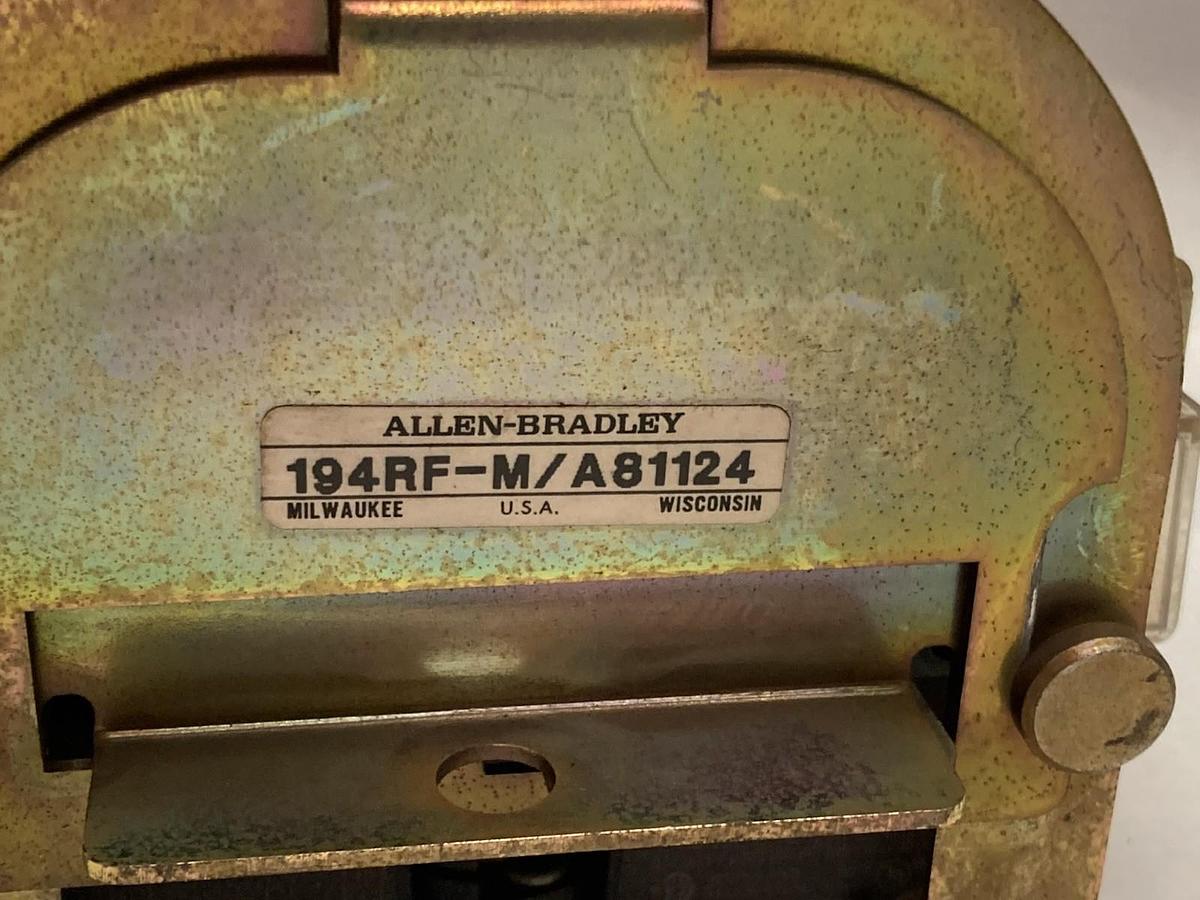 Used Allen-Bradley,194RF-M/A81124,Disconnect Switch