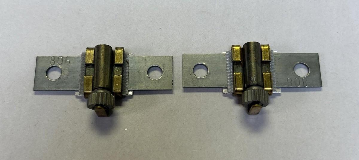 Used SQUARE D,B45,THERMAL OVERLOAD HEATER ELEMENT LOT OF 2