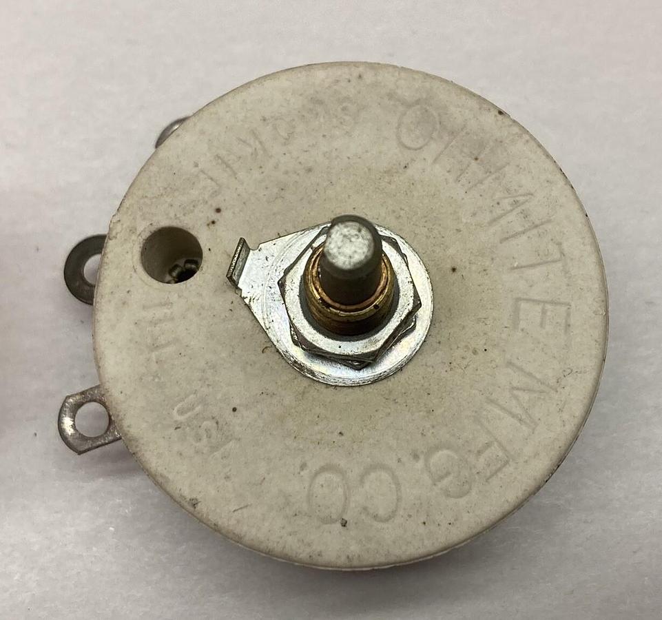 Ohmite,0327 1600,Rheostat 0.18A Series 7834