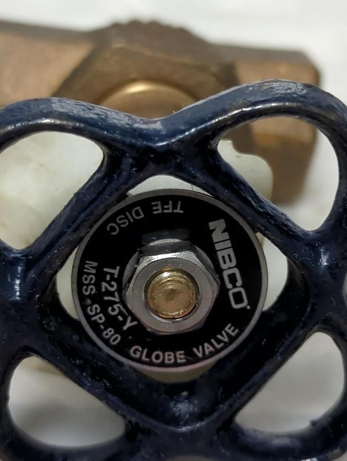 NIBCO,T-275-Y 1/4,TFE DISC GLOBE VALVE 1/4 INCH NOS