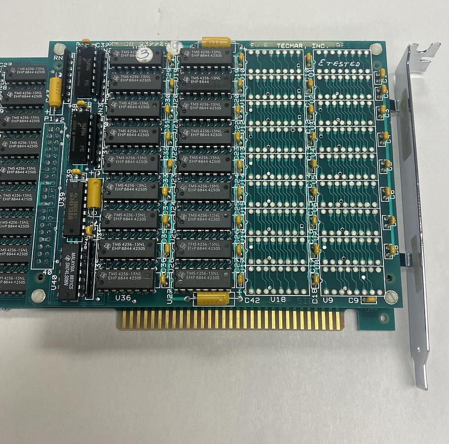 Tecmar,IC640BRM3184,Memory Card NOS