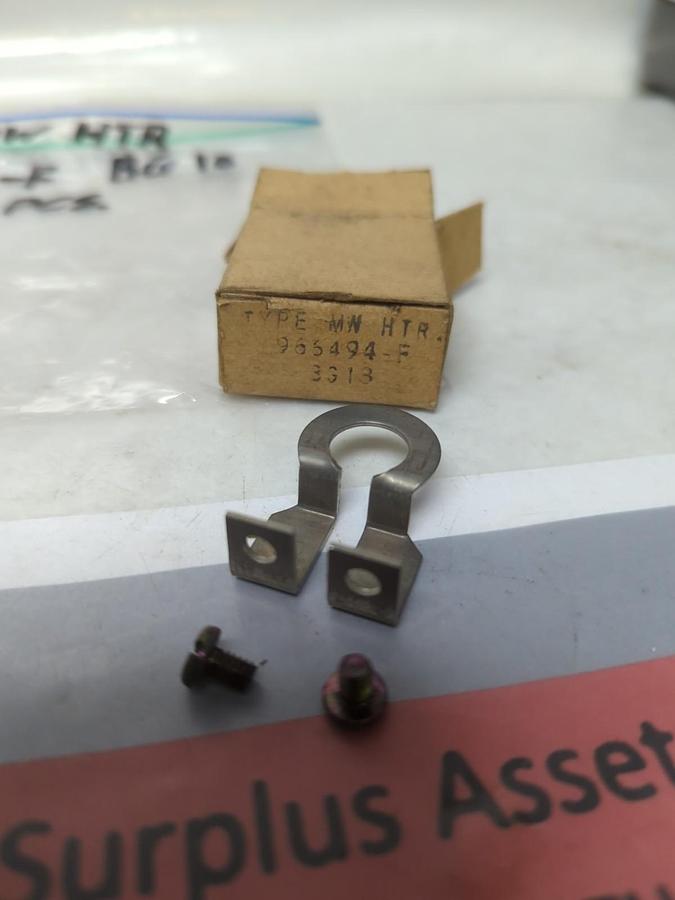 WESTINGHOUSE,966494-F BG18,TYPE MW OVERLOAD HEATER ELEMENT LOT OF 2 NOS