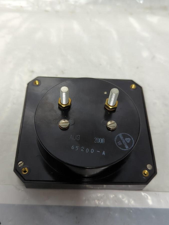 Used TRIPLETT,65200-AR,PANEL METER 0-200 D.C AMPERES PRE-OWNED