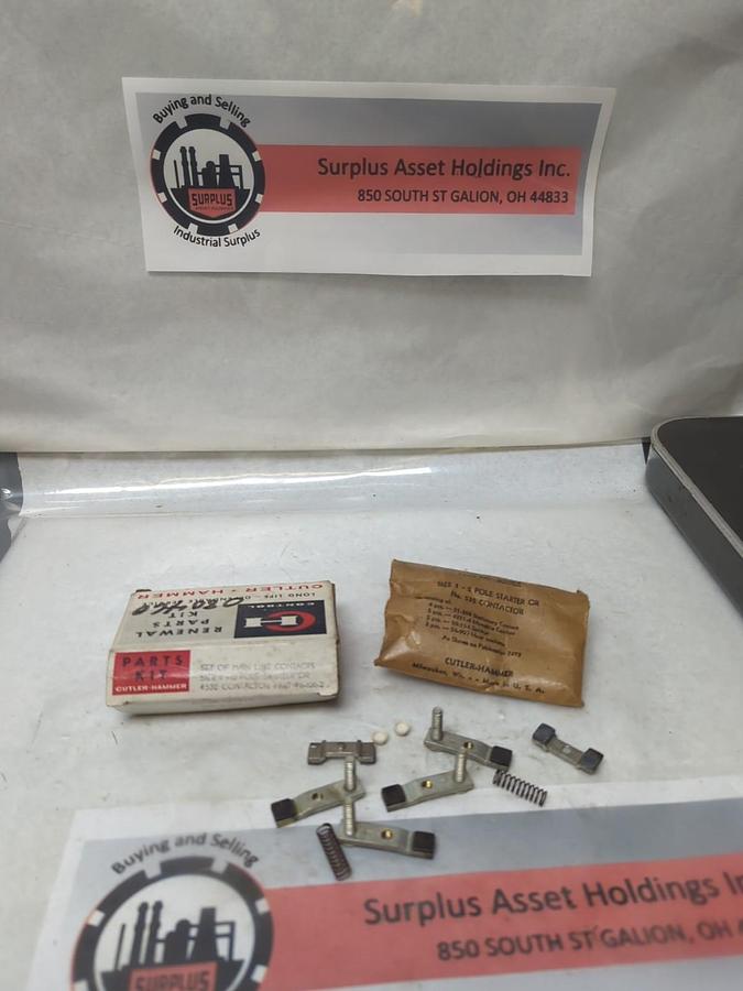 CUTLER HAMMER,6-106-2,CONTACTS 2-POLE SIZE 1 NOS