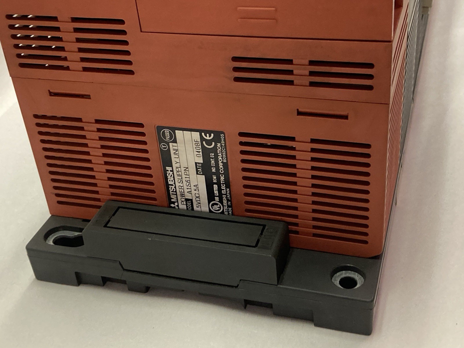 Used Mitsubishi,A1S61PN,PLC Rack w/ A2USHCPU-S1 A1SX41 A1SY41 A1SD61 A1SD75M2