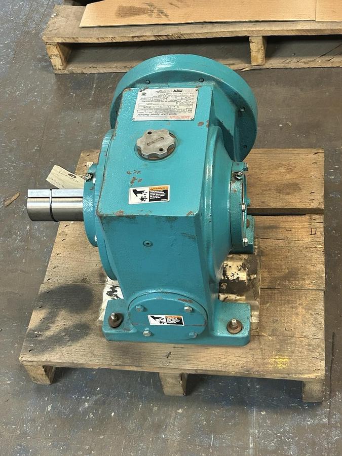 REXNORD,MW,RIGHT ANGLE WORM GEAR SPEED REDUCER 090 RATIO 1750RPM
