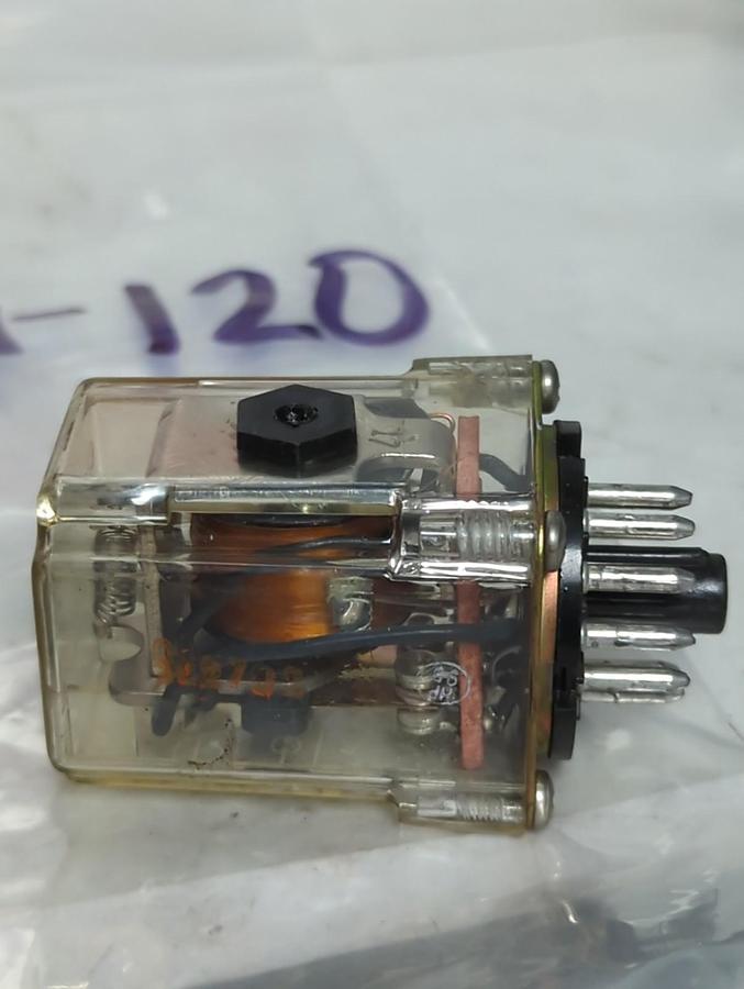 Used P&B,KRP14AN-120,PLUG IN RELAY 11-PIN LOT OF 3 PRE-OWNED