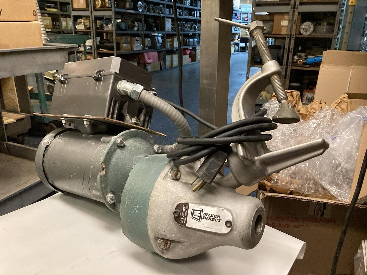 Used IPTS,RPQ1,3-Phase Mixer 0.33Hp Converted 110V 1ph by Genesis Hybrid Control