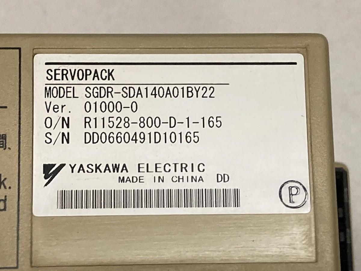 Used Yaskawa,SGDR-SDA140A01BY22,Servopack