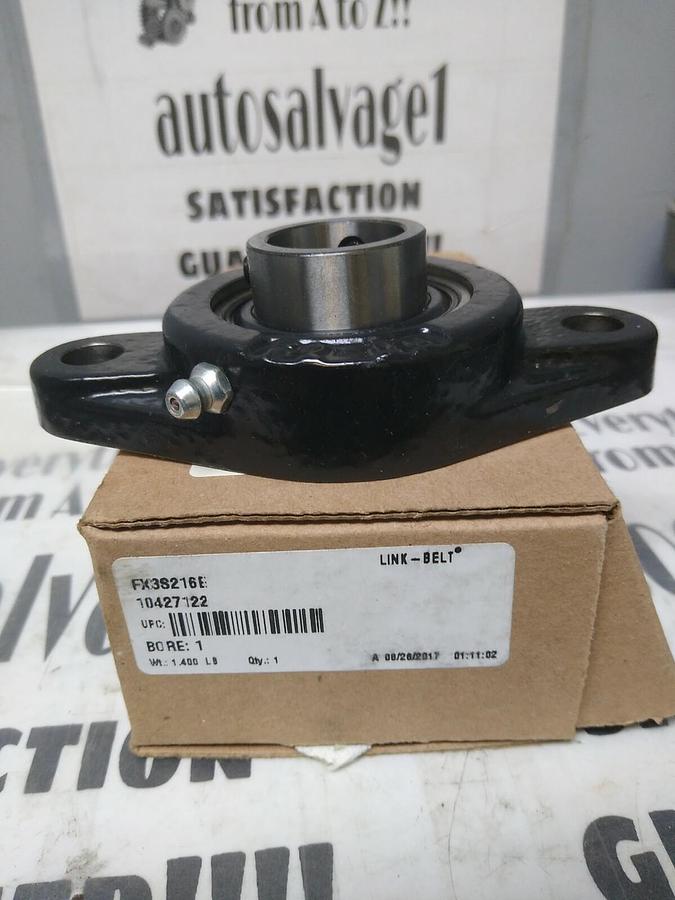 REXNORD LINK-BELT,FX3S216E,FLANGE MOUNT BEARING 2-BOLT BASE 1 INCH BORE NOS