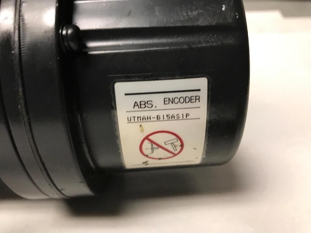 Used Yaskawa Electric,USASEM-03-YR61,with Encoder UTMAH-B15AS1P
