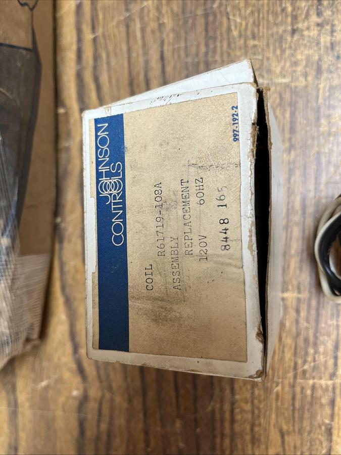 JOHNSON CONTROLS,R61719-108A,VALVE COIL 120V 60HZ
