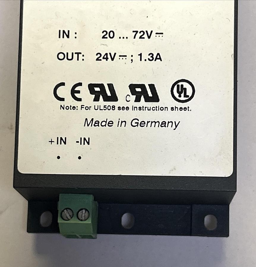 Used SOLA,SCD30S24-DN,DC TO DC CONVERSION MODULE 1.3A 24V