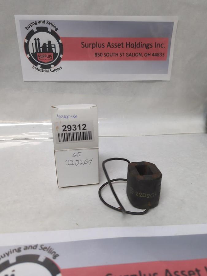 Used GENERAL ELECTRIC,22D2G4,COIL PRE-OWNED