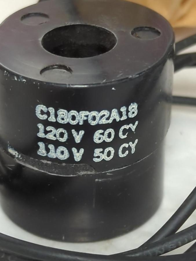 GENERAL CONTROLS,C180F0F02A18,COIL 120/110V 60/50HZ NOS