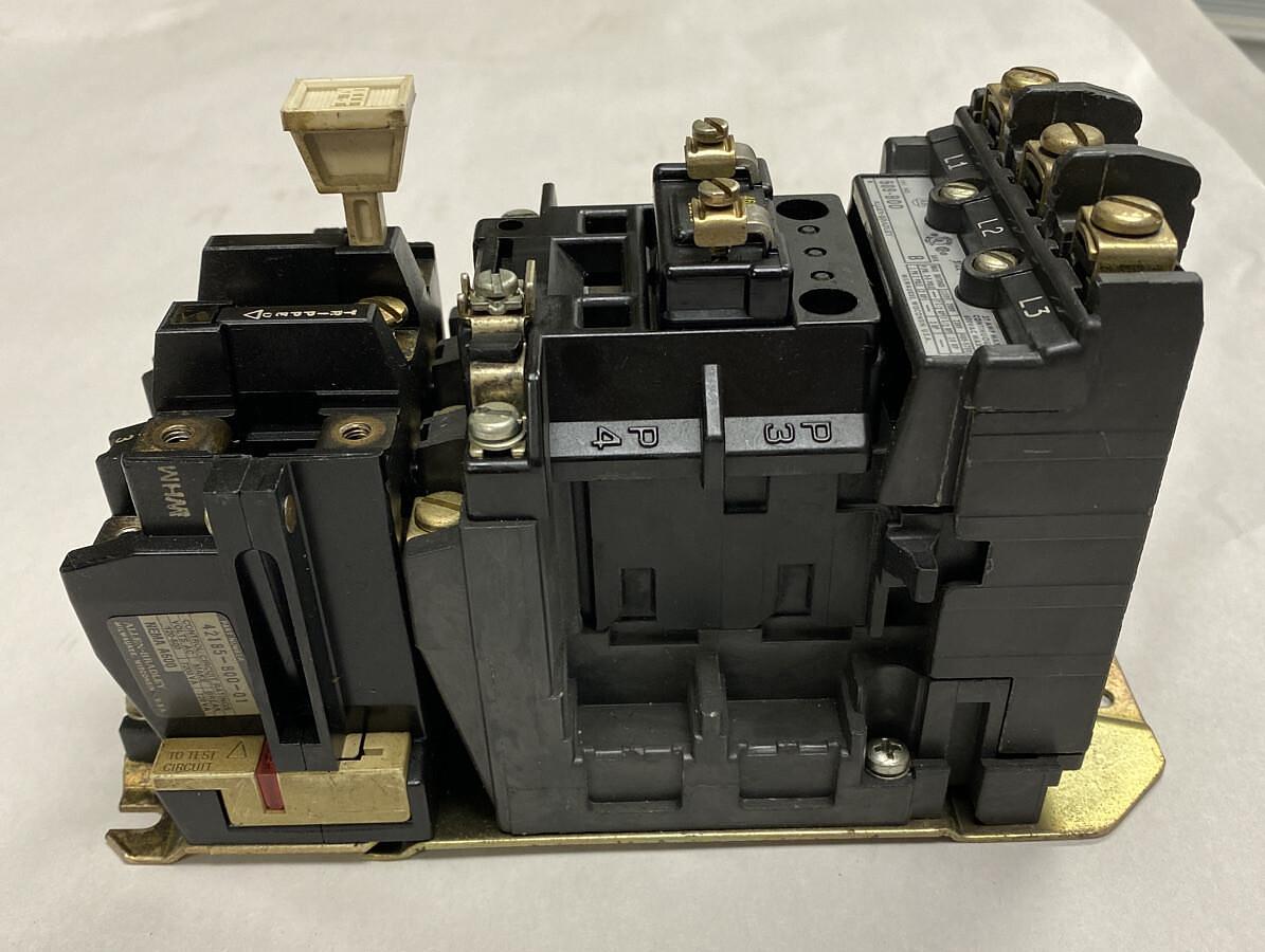 Used Allen-Bradley,509-B0D,Series B Size 1 Motor Starter 27AMP 600V 3 Pole 460V Coil
