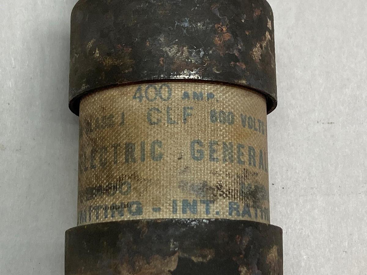 Used General Electric,CLF 400 AMP,Fuse Current LIimiting Class J 600VAC