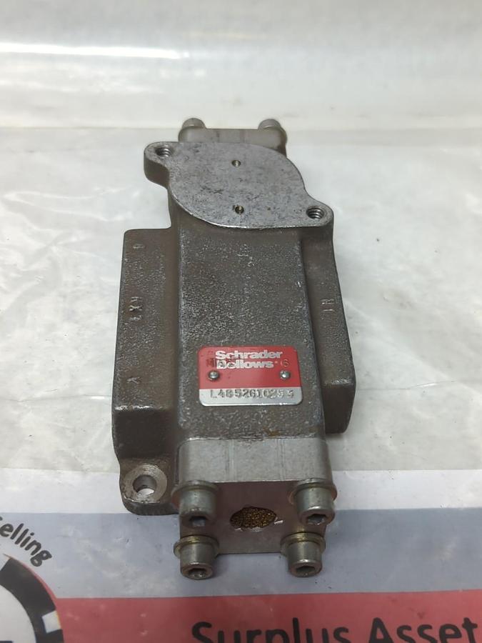 Used SCHRADER BELLOWS,L4852610253,SOLENOID VALVE USED