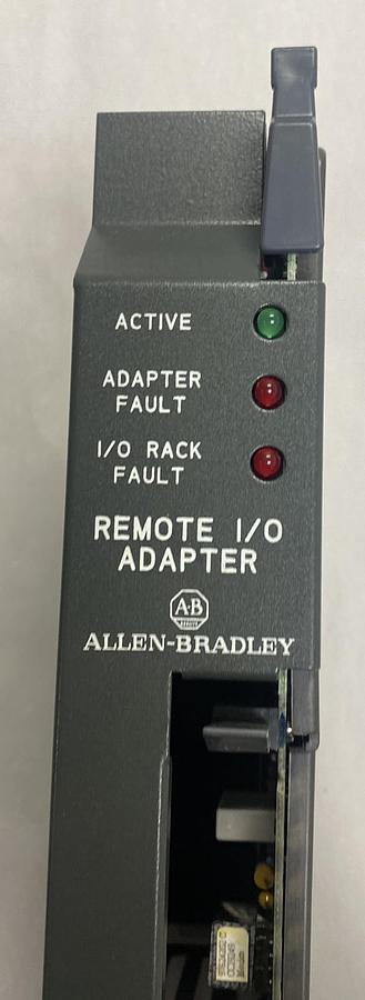 Used ALLEN BRADLEY,1771-ASB,SER D REMOTE INPUT/OUTPUT ADAPTER MODULE REFURBISHED