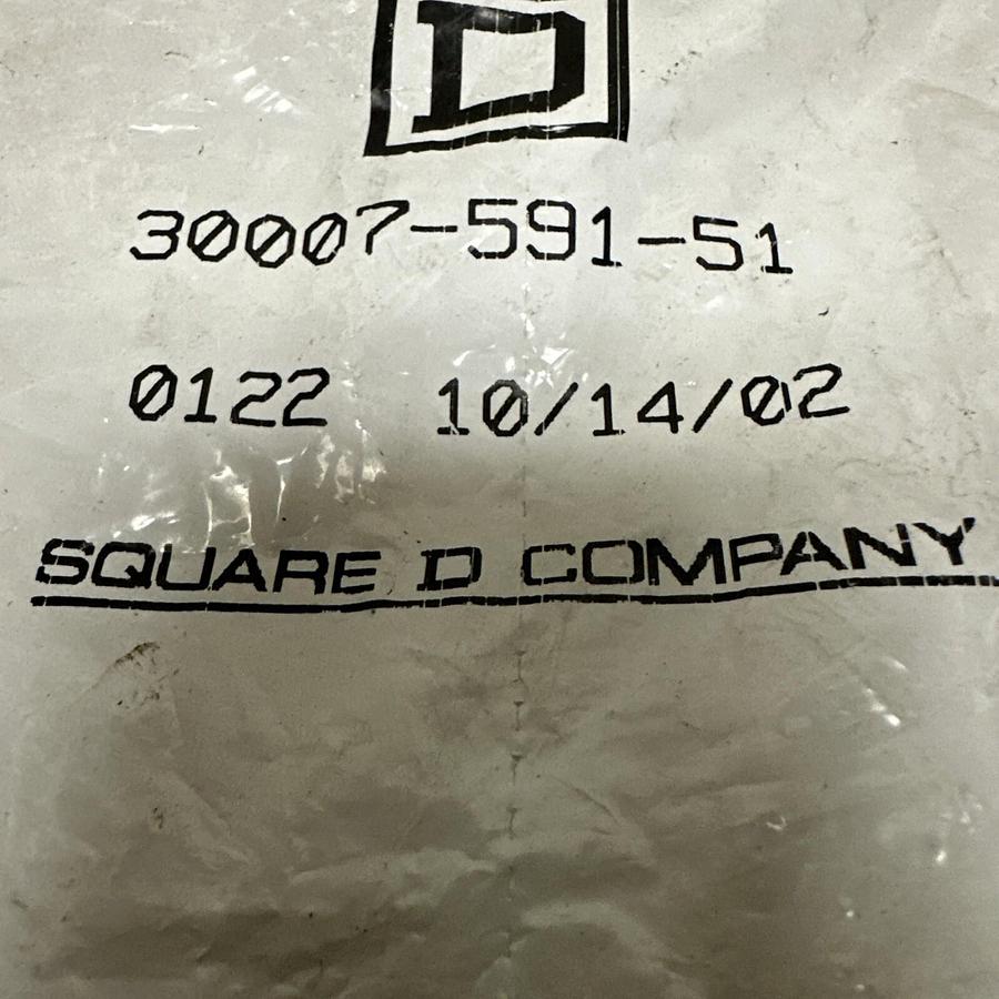 Used Square D,30007-591-51,Gasket and Bracket