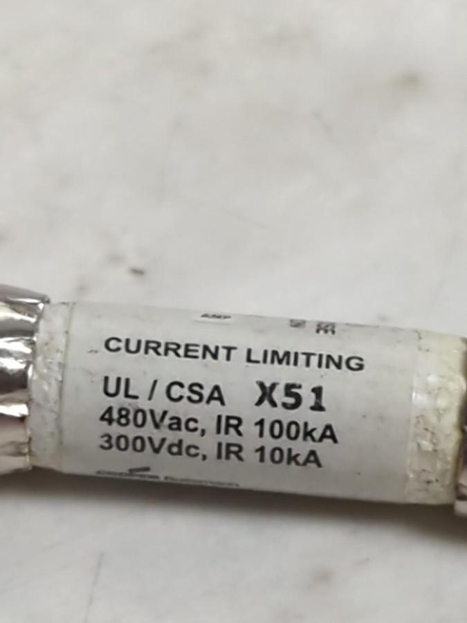 Used COOPER BUSSMANN,SC-25,GENERAL PURPOSE 25 AMP FUSE LOT OF 10 PRE-OWNED