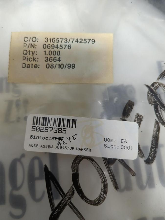 MARKEM,0694576F,HOSE ASSEMBLY NOS