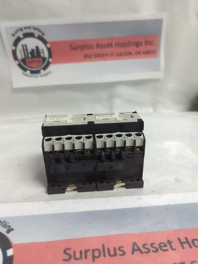 Used MOELLER,MV DIL E,SET OF CONTACTORS ICE 947 EN 60 947 VDE 0660 PRE-OWNED