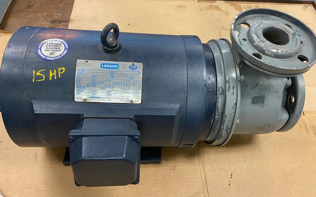 Gould Pump,2x2.5-8 8SHK,with 15Hp Leeson Motor 3450RPM 208-230V/460V