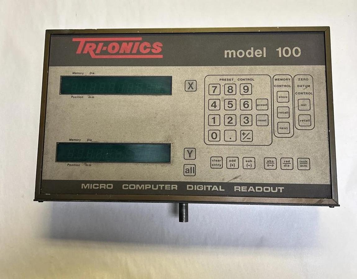Used TRI-ONICS,009D12002-002,MICRO COMPUTER DIGITAL READOUT DISPLAY