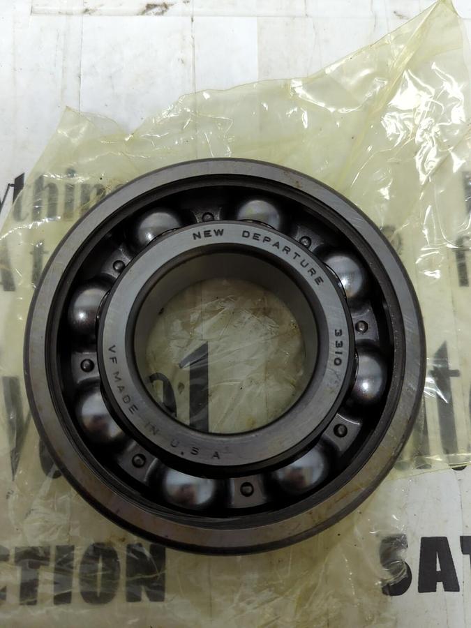 NEW DEPARTURE,3310,DEEP GROOVE BALL BEARING MISSING BOX NOS
