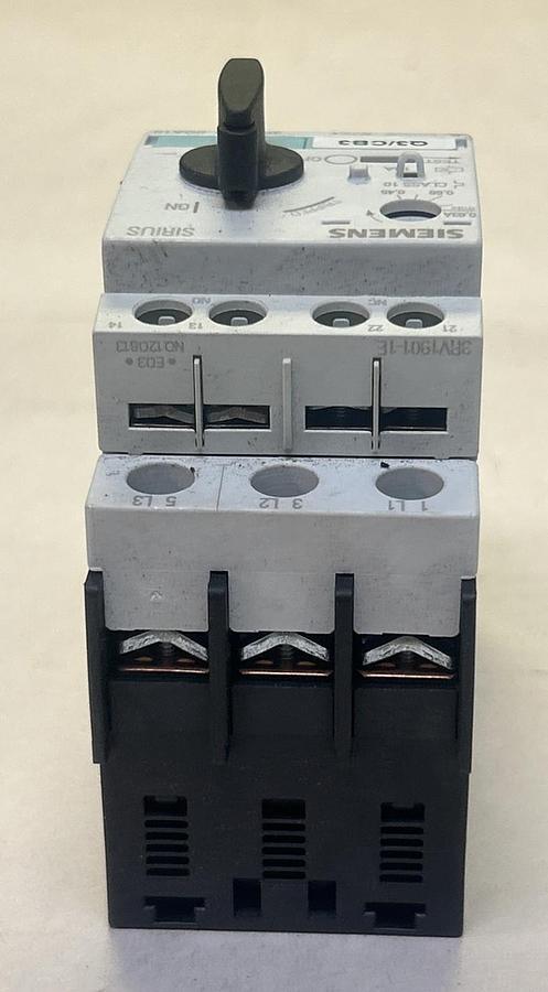 Used SIEMENS,3RV1421-0GA10,MOTOR STARTER