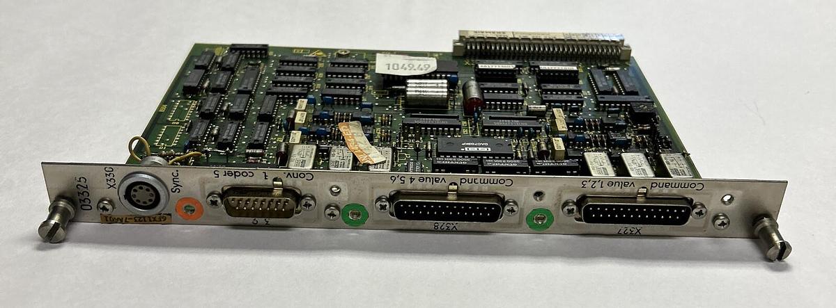 Used SIEMENS,6FX1123-7AA01,MEASURING MODULE COMMAND ENCODER