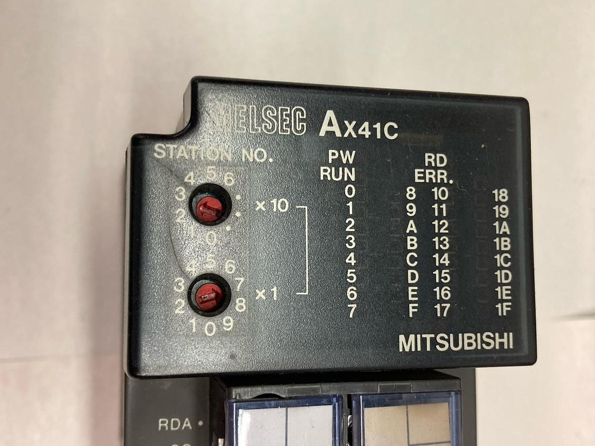 Used Mitsubishi,AX41C,Input/Output Module
