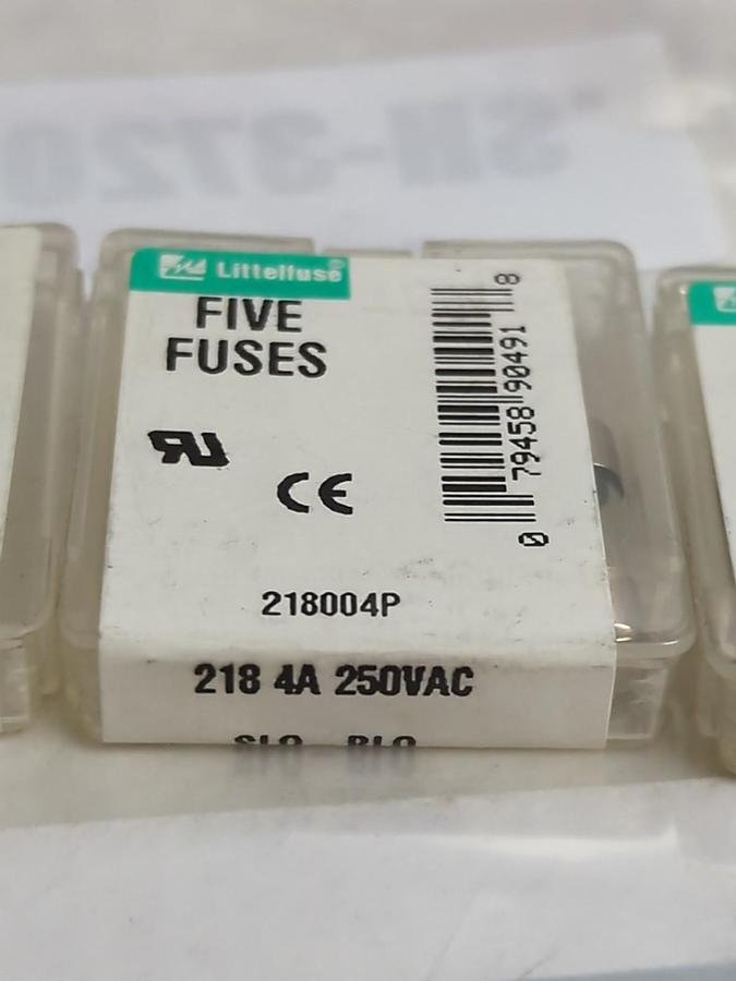 LITTELFUSE,218 4A,FUSE LOT OF 25 PCS NOS