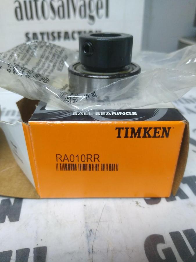 TIMKEN,RA010RR,BALL INSERT BEARING W/ COLLAR 5/8 IN BORE NOS