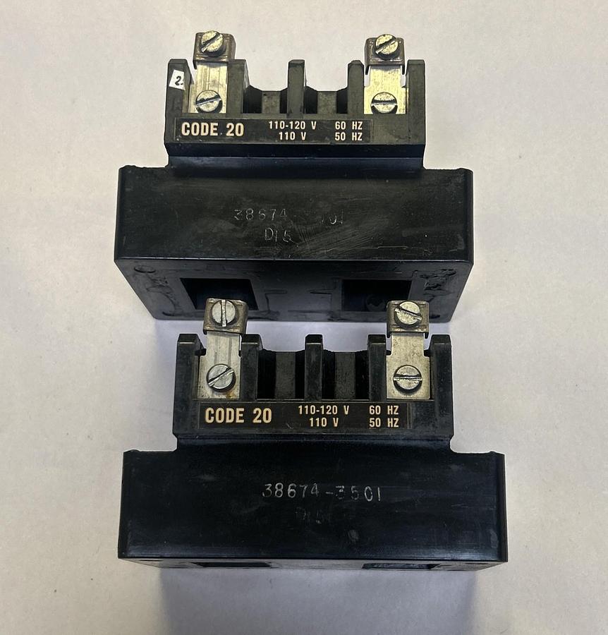 Used ARROW HART,38674-3501,COIL 110-120V LOT OF 2