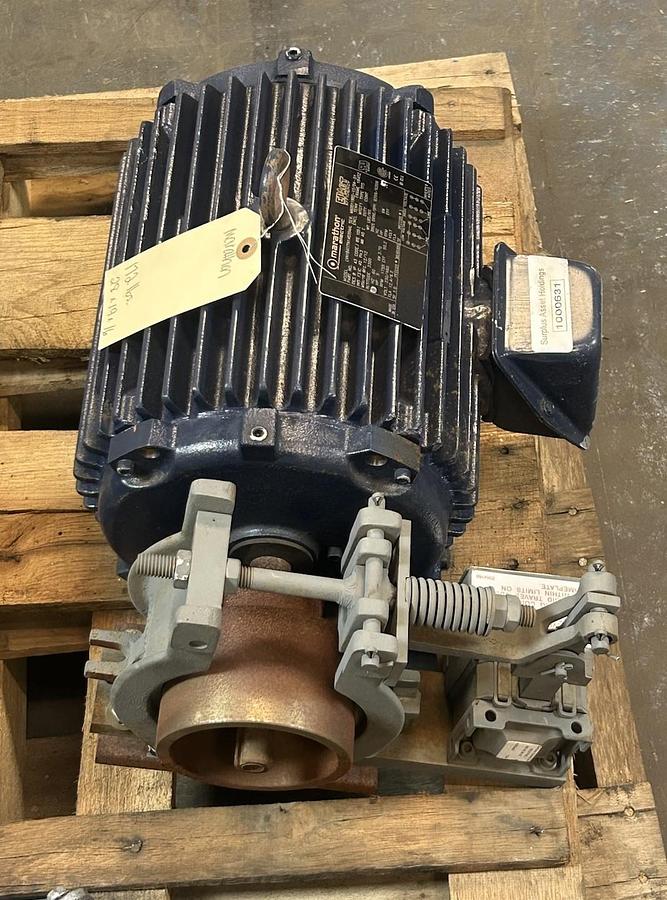 Used MARATHON,LVN184TTTN14035AAL,MOTOR 5HP 230/460V 1755RPM 3PH 184TZ FRAME
