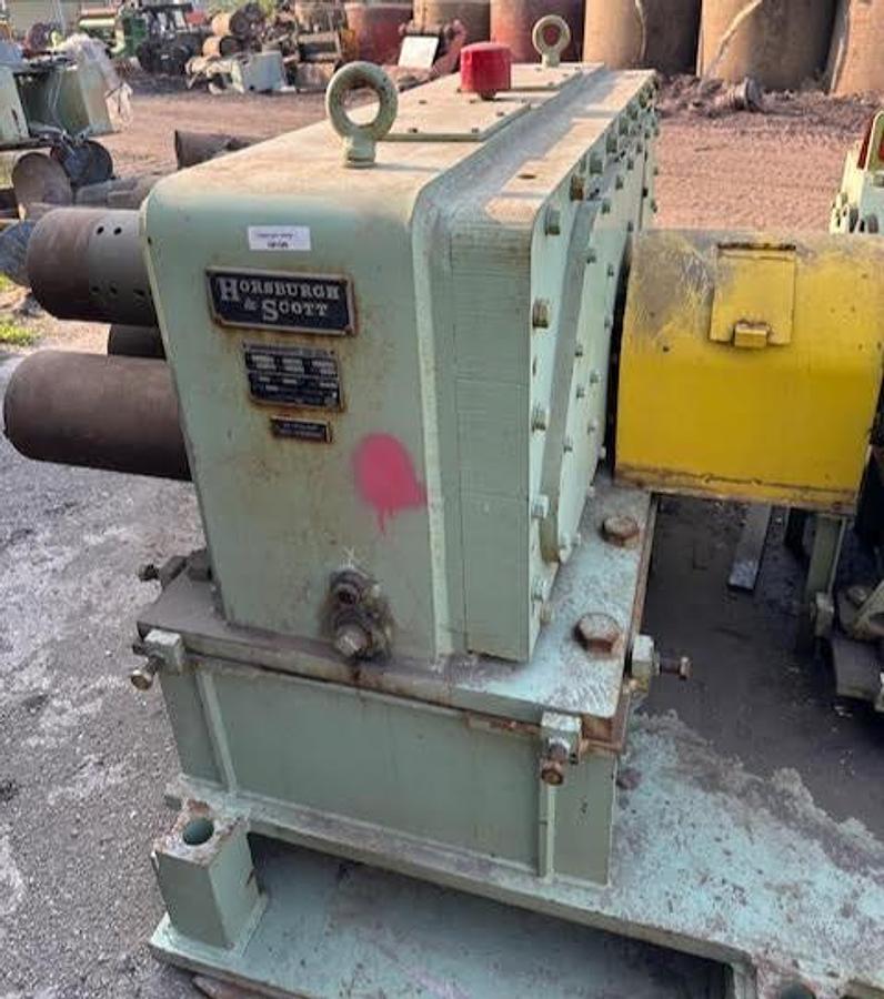 Used Horsburgh & Scott,Mark II Helical Speed Reducer 1:1 Ratio 125HP