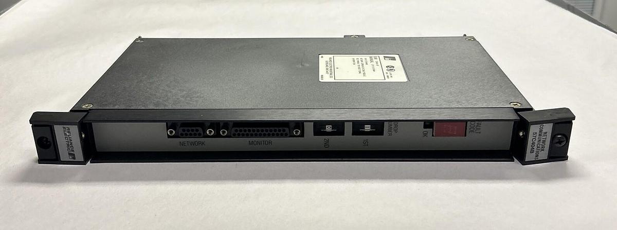 Used RELIANCE,57C404B,COMMUNICATION NETWORK MODULE