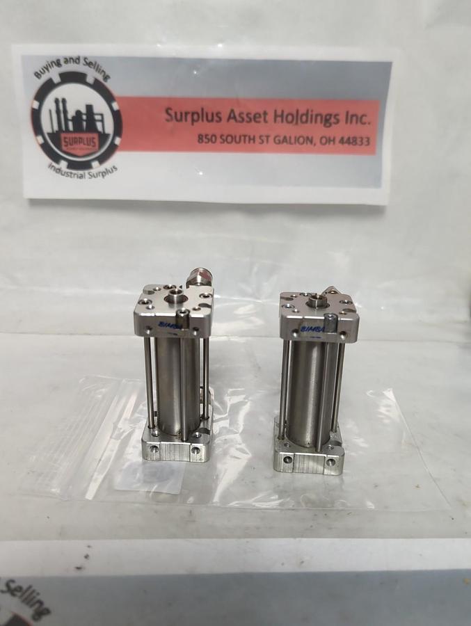 Used BIMBA,FS-041.5M,PNEUMATIC AIR CYLINDER LOT OF 2PRE-OWNED