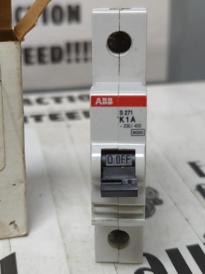 ABB,S271-K-1,CIRCUIT BREAKER 1- POLE 277VAC/60V NOS