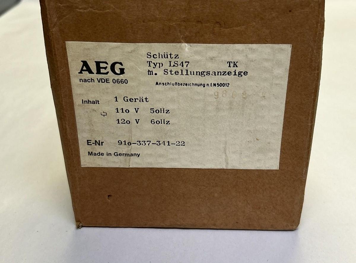 AEG,910-337-341-22,CONTACTOR NOS