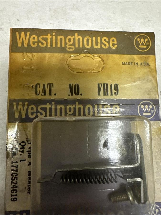 Used Westinghouse,FH19,Type A Heater LOT of 3