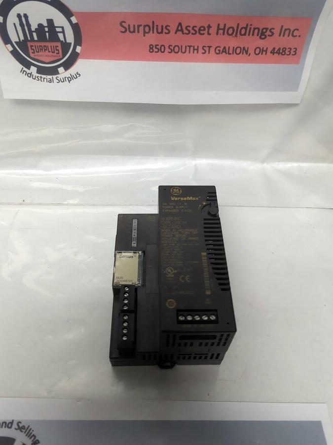 Used GE FANUC,IC200PWR002G,VERSAMAX EXPANDED POWER SUPPLY UNIT PRE-OWNED