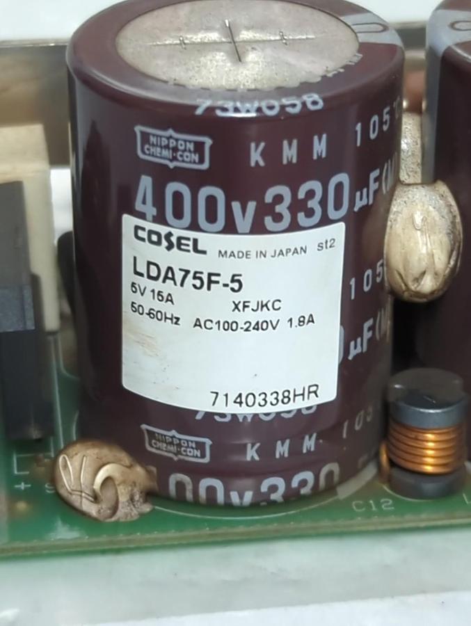 Used COSEL,LDA75F-5,POWER SUPPLY BOARD PRE-OWNED