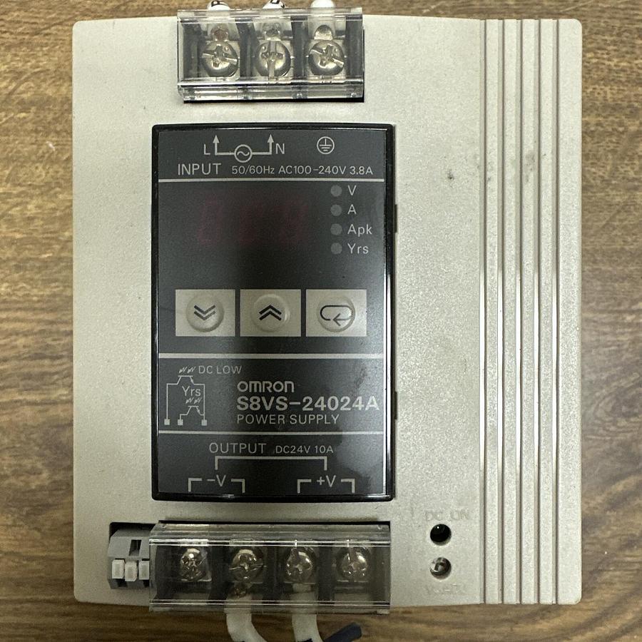 Used Omron,S8VS-24024A,Switching Power Supply