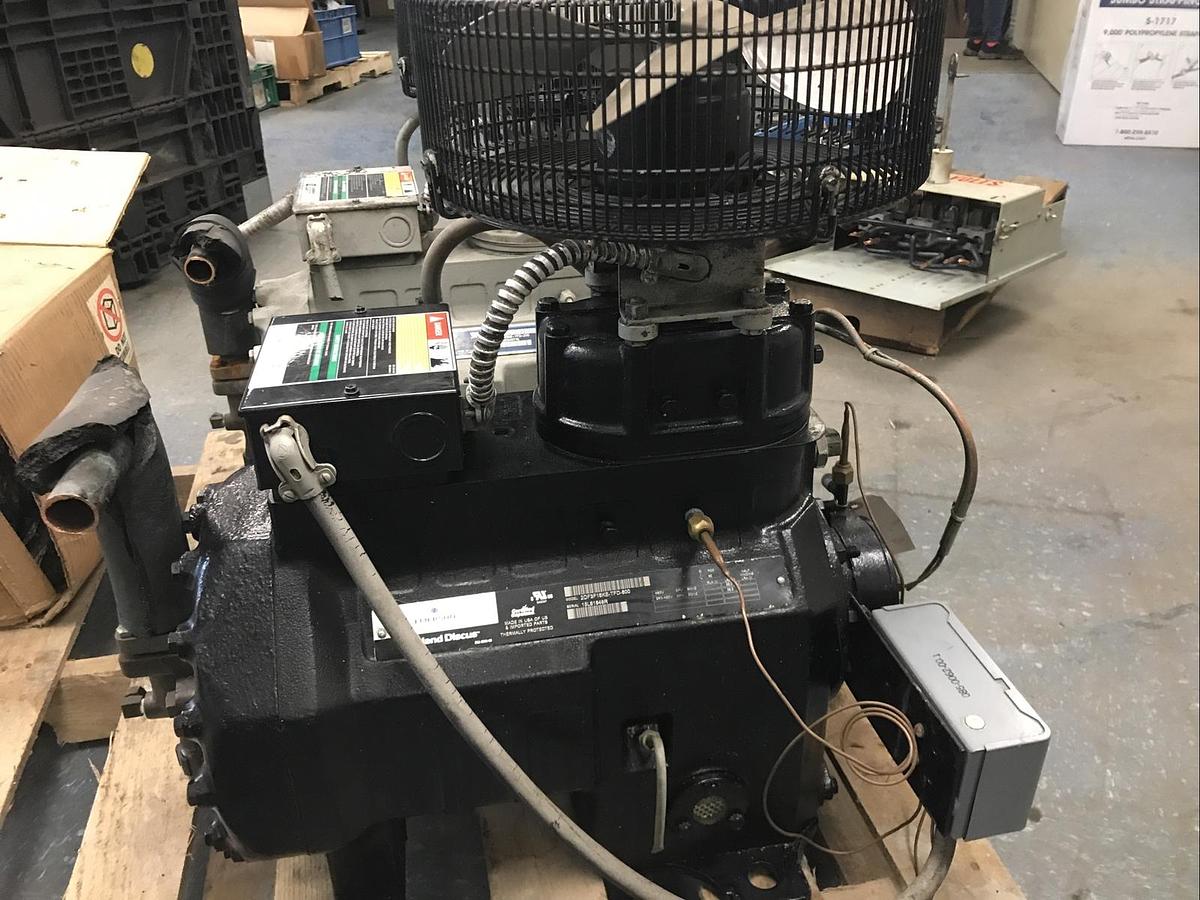 Used Copeland Discus,2DF3F16KE-TFD-800, Compressor 460V 3PH 60Hz