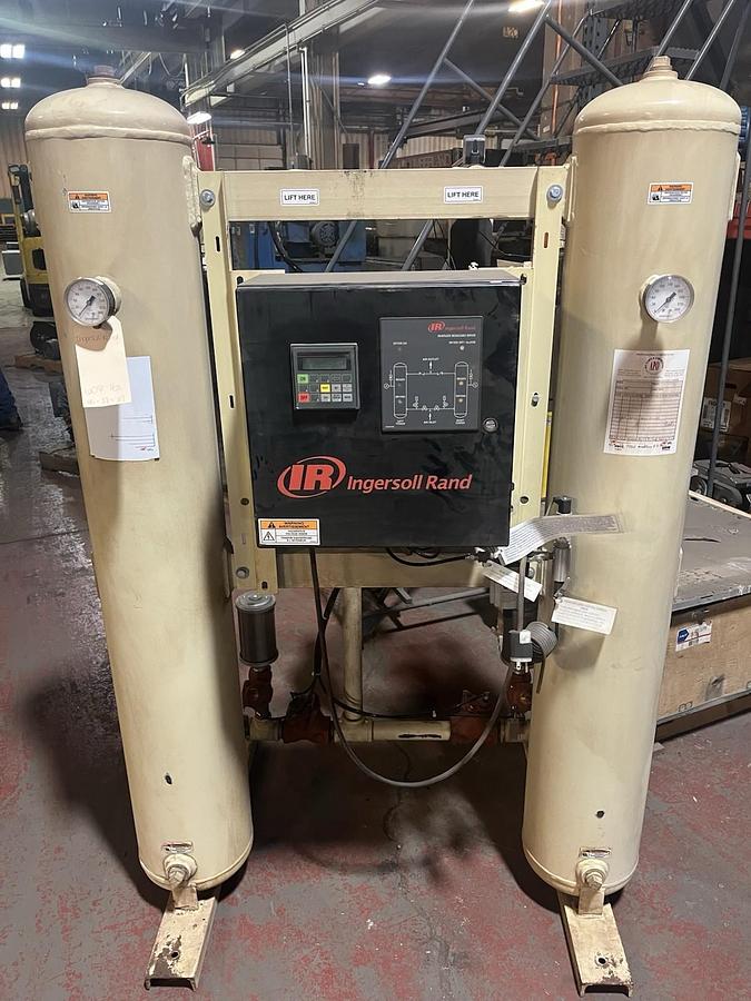 Used INGERSOLL RAND,HL1601HE0AA,COMPRESSED AIR DISICCANT DRYER 160 CFM 115V 1PH
